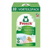 PRACÍ PRÁŠOK FROSCH ALOE VERA SENSITIVE – 50 PRANÍ, PRACÍ PROSTRIEDOK Z NEMECKA