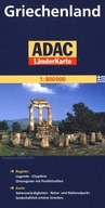 GRECJA Griechenland MAPA ADAC 1:800T