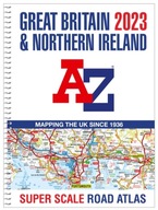 Great Britain A-Z Super Scale Road Atlas 2023 (A3