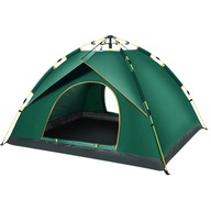 Dwuwarstwowy namiot automatyczny zielony 2 osobowy