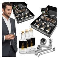 Sada na výrobu whisky s doplnkami DARČEK na Vianoce pre chlapa