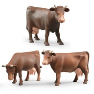 Bruder 02308 Figúrka kravy 1 ks k dispozícii v troch pózach