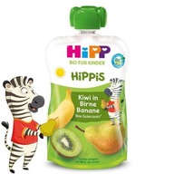 HiPP HiPPiS BIO Kiwi pena Hrušky a banány