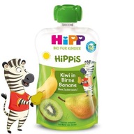 HiPP HiPPiS BIO Mus z Kiwi Gruszek i Bananów
