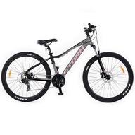 Rower górski MTB Storm Shark Lady 1.0 koło 27,5 rama 17 damski srebrny róż