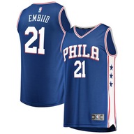 Joel Embiid Philadelphia 76ers v Jersey, 104-110