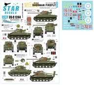 Star Decals 35-C1244 1/35 British Sherman Firefly