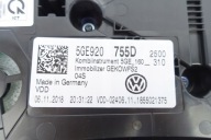 dials dials VW E-GOLF VII 5G 48072KM 5GE920755D
