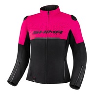 Moto bunda Shima Drift ružovo-čierna