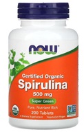 SPIRULINA 500 mg 200 tab - CERTYF. ORGANICZNA