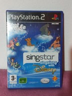 SingStar Singalong with Disney PS2 Unikat Komplet