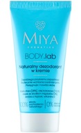 Miya Cosmetics BODY.lab Antiperspirant Prírodný krémový dezodorant 30 ml