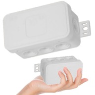 VIPLAST Puszka Natynkowa Hermetyczna Na Klik IP54 80x45x41 mm Biała 1 Szt