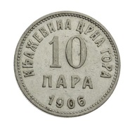 [M3854] Czarnogóra 10 para 1906