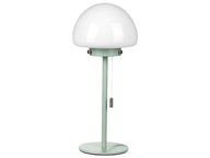 Lampa biurkowa minimalistyczna szklana zielona
