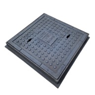 Kryt Poklop do žumpy studne 400 LIATINOVÝ ŠTVOREC STUDŇA S ATESTOM