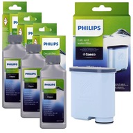 Odvápňovač Philips Saeco + Vodný filter Aquaclean