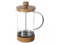 Kanvica na kávu a čaj, french press, NATURE BAMBOO, 600 ml