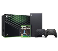 Konsola Xbox Series X + EA SPORTS FC 24 + dodatkowy pad ORYGINAŁ