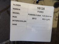 Ford Fusion II USA intercooler DG93-6K775-BB