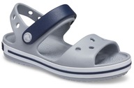 SANDAŁY CROCS KIDS CROCBAND LIGHT GREY R.28/29 C11