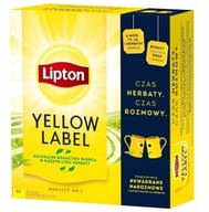 Herbata Lipton Yellow Label Czarna Ekspresowa 92 torebki