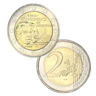 Moneta 2 EURO 2012 – Luksemburg – Wielki książę Henryk i Wilhelm IV