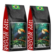 ZRNKOVÁ KÁVA BRAZIL 2KG Čerstvo pražená ARABICA 100% - BLUE ORCA COFFEE