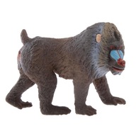 Akčná figúrka realistického modelu makaka medveďa