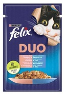 Purina Karma Felix Fantastic Duo Sardynka Łosoś 85