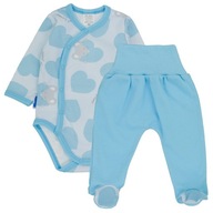 Ubranka niemowlęce Komplet Wyprawka Zestaw Body Spodnie Prezent bawełna 62