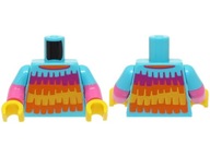 LEGO 973pb5625c01 Tors Koszulka w kolorowe frędzle 1szt NOWY