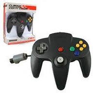 Nintendo 64 Classic Controller Black Teknogame Pad Przewodowy