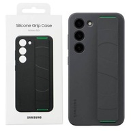 Puzdro Samsung pre Samsung Galaxy S23 Silicone Grip Cover čierne