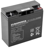 AKUMULATOR EUROPOWER EP 12V 17AH EP 17-12