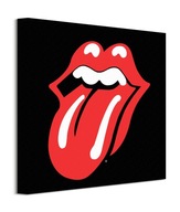 Obraz na plótnie The Rolling Stones Lips Obrazy do salonu 40x40 cm
