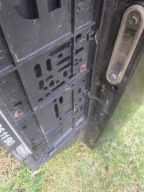 mercedes w124 boot door rear sedan