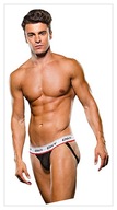 L/XL ENVY MĘSKIE STRINGI TYPU JOCKSTRAP CZARNE