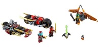 LEGO Ninjago Pościg na motocyklu 70600 Używane