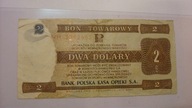 Banknot pewex 2 dolary 1979 seria HM stan 4