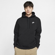 Bluza sportowa Nike Sportswear Club Hoodie czarna haftowane logo rozmiar S