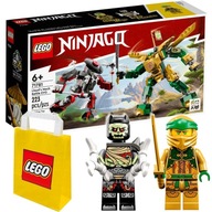 LEGO NINJAGO 71781 ROBOTY ZIELONY MECH ZŁOTY NINJA