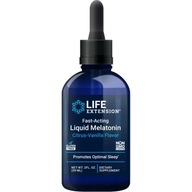 Life Extension Fast-Acting Liquid Melatonin Sen Tekutý melanín 59 ml