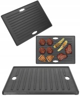 ÖNTÖTTVAS FŐZŐLAP SZÉN GÁZGRILL TÁLCA GRILL SERPENYŐ