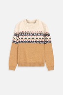 Sweter chłopięcy zimowy wzór roz.146 Coccodrillo