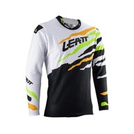 Leatt Koszulka Moto 5.5 Ultraweld Jersey Citrus Tiger Kolor Biały/Czarny/Po