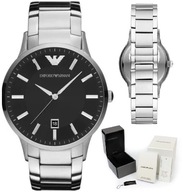 MĘSKI ELEGANCKI ZEGAREK EMPORIO ARMANI ORYGINALNY + PUDEŁKO + CERTYFIKAT