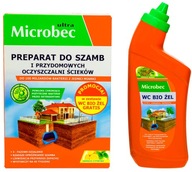 MICROBEC BROS BAKTERIE DO SZAMBA 1KG + WC BIO ŻEL