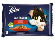 Karma dla kota FELIX Wiejskie smaki Królik4 x 85 g