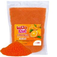 Zariadenie na cukrovú vatu WatoLove 1 Kg Pomarańczowy Cukier do Waty Cukrowej oranžový 1 W